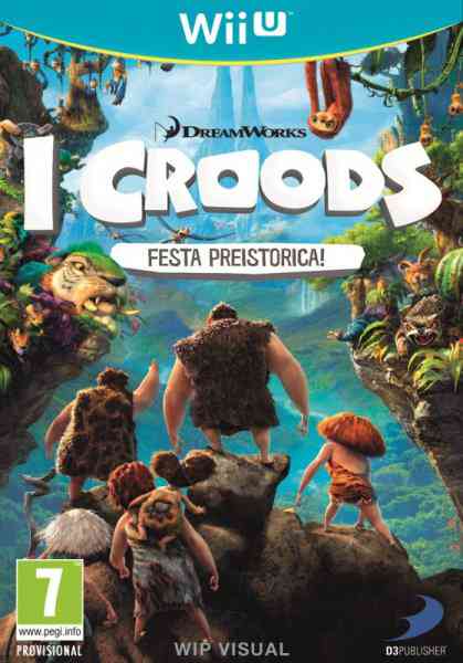 Los Croods Fiesta Prehistorica Wii U